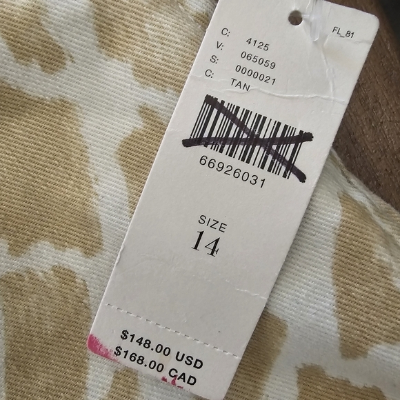 Anthropologie Maeve Gardeners Apron Shortalls Size 14 - Picture 9 of 17